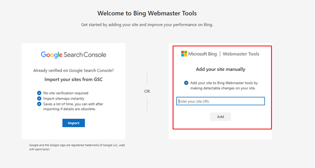 Bing Webmaster Tools